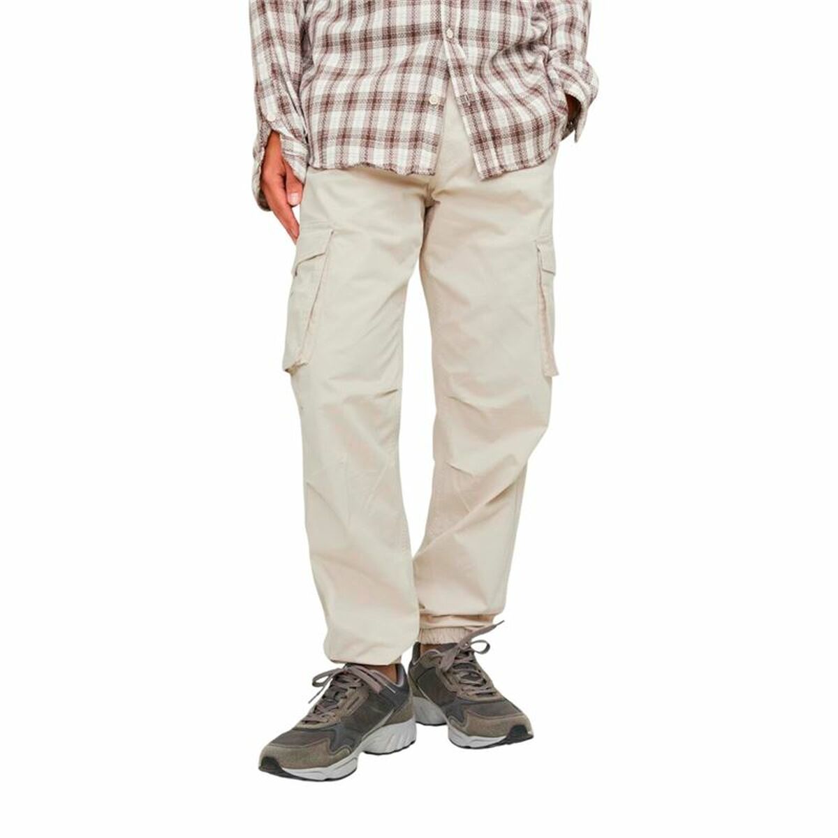 Trousers Jack & Jones Jpstkane Noah Cuffed Cargo-2