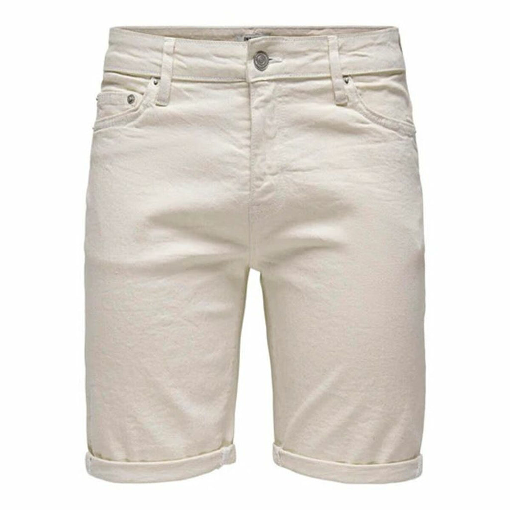 Men's Shorts Only & Sons Onsply 9296 Ecru Beige-0