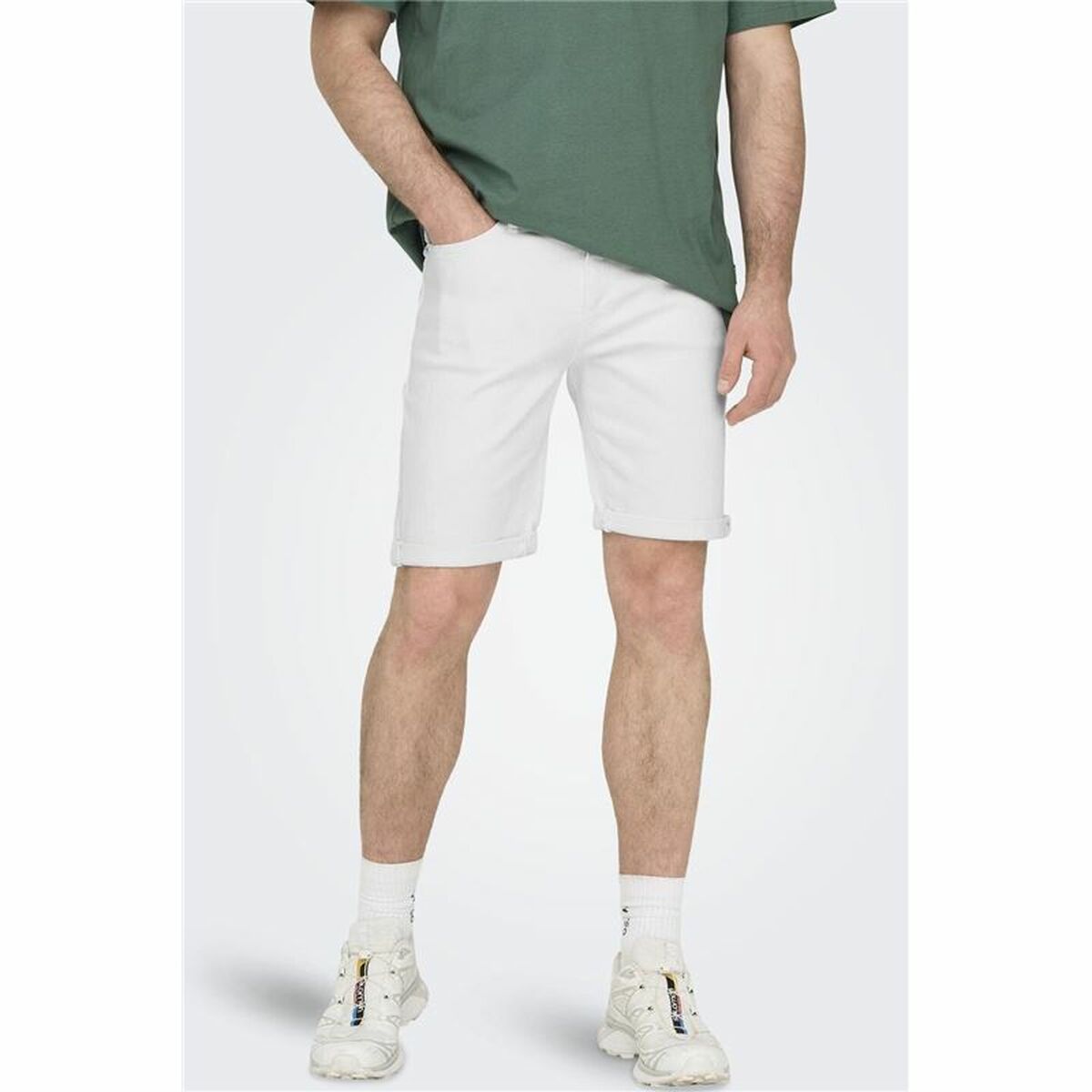 Men's Shorts Only & Sons Onsply 9297 White White-3