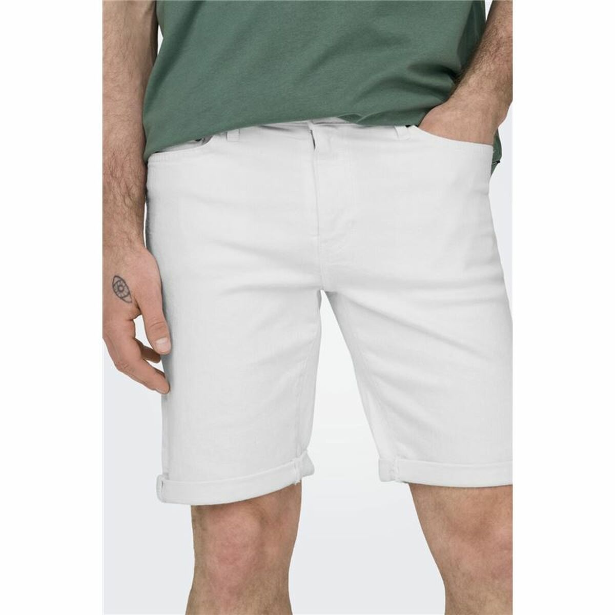 Men's Shorts Only & Sons Onsply 9297 White White-2