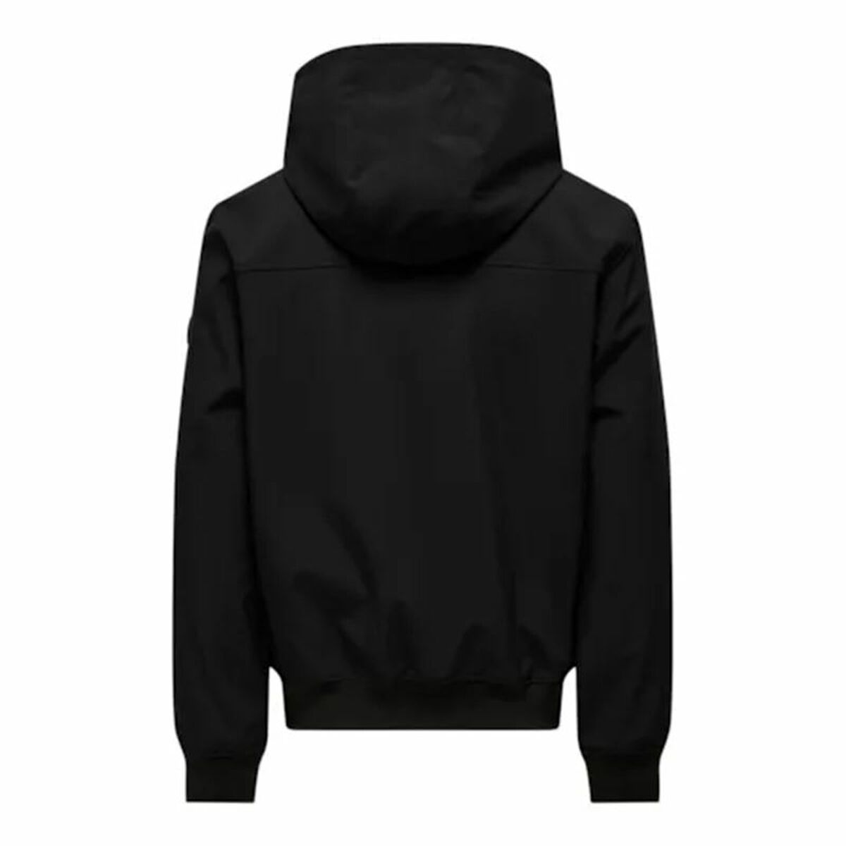 Men's Jacket Only & Sons Onsbowie Softshell Bomber Black-4