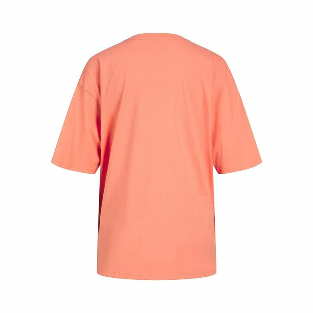 Women’s Short Sleeve T-Shirt Jack & Jones Jxpaige Orange-3