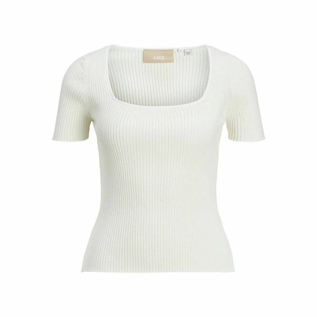 Women’s Short Sleeve T-Shirt Jxsky Ss Jack & Jones Cloud Dancer Soft green-0