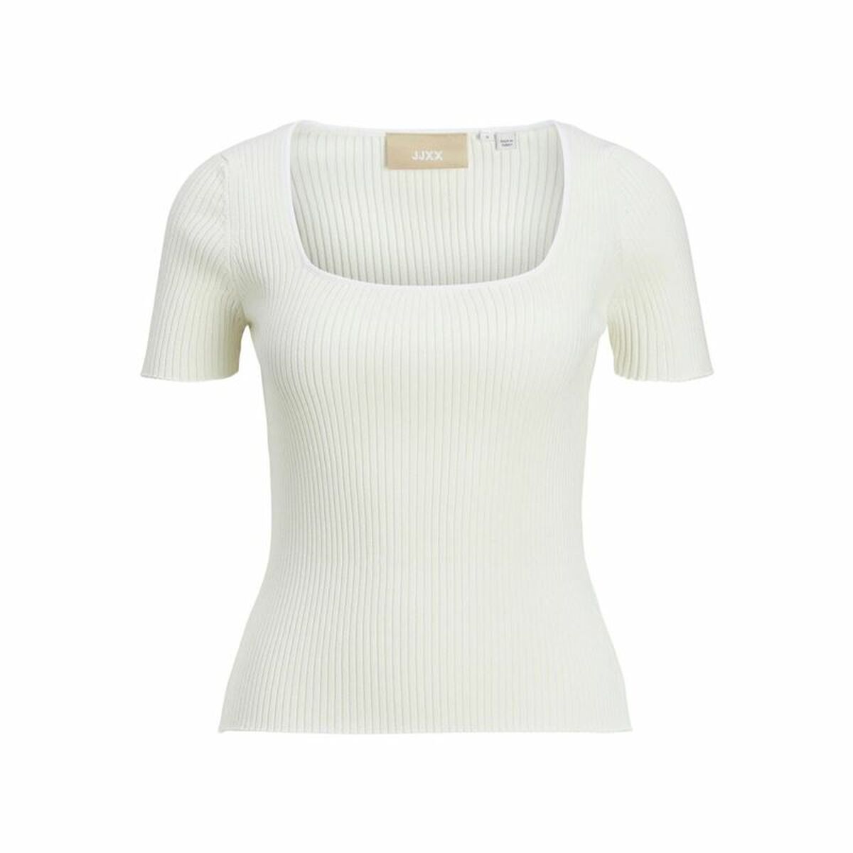 Women’s Short Sleeve T-Shirt Jxsky Ss Jack & Jones Cloud Dancer Soft green-0