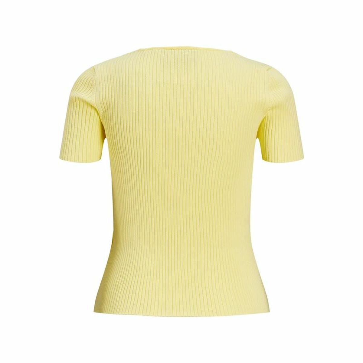 Women’s Short Sleeve T-Shirt Jxsky Ss Jack & Jones French Vanilla Yellow-5