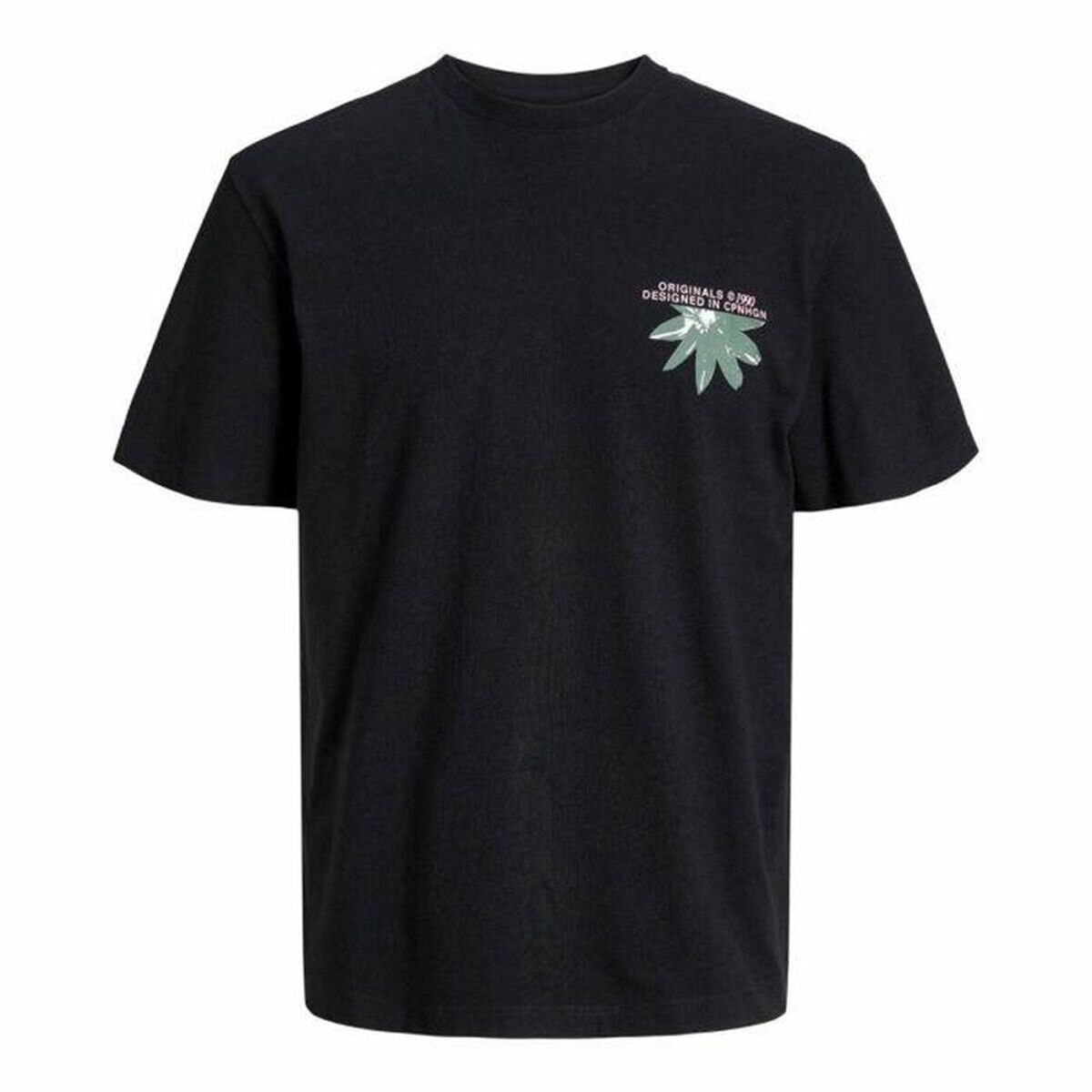 Child's Short Sleeve T-Shirt Jack & Jones Jortampa Back Tee Ss Black-0