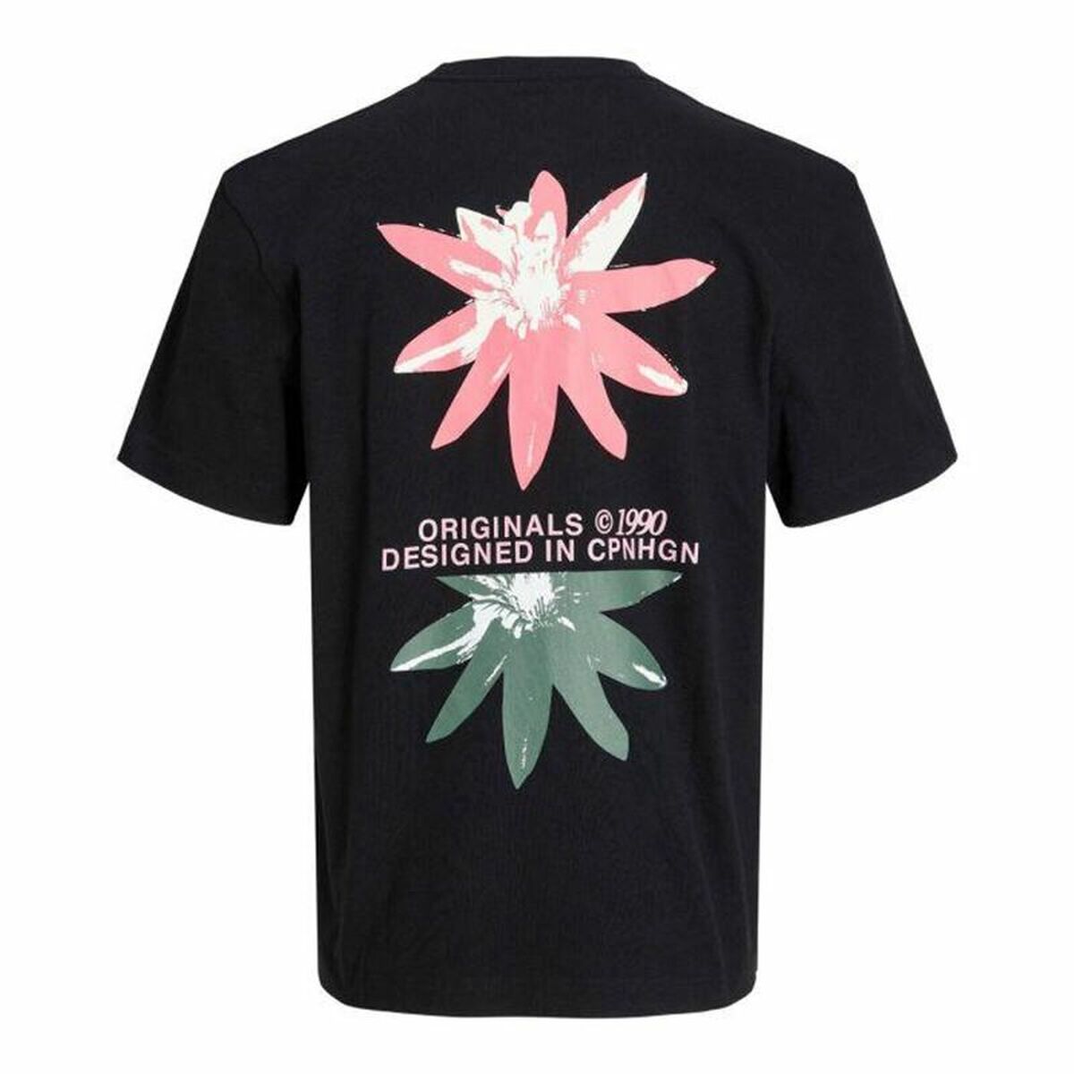 Child's Short Sleeve T-Shirt Jack & Jones Jortampa Back Tee Ss Black-2