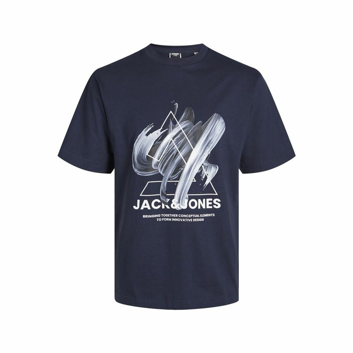Children’s Short Sleeve T-Shirt Jack & Jones Jcotint Tee Ss Blue-0