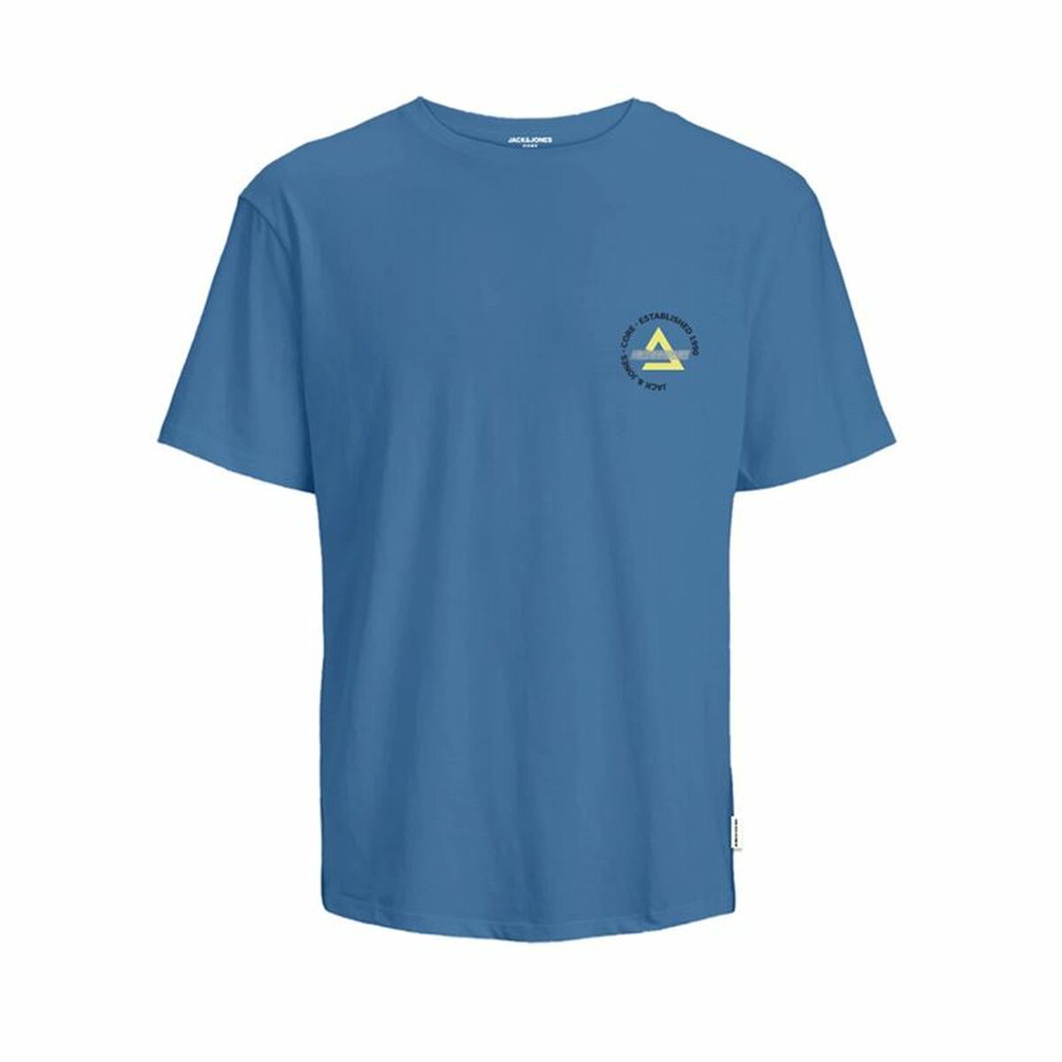 Child's Short Sleeve T-Shirt Jack & Jones Jcofast Print Tee Ss  Blue-2