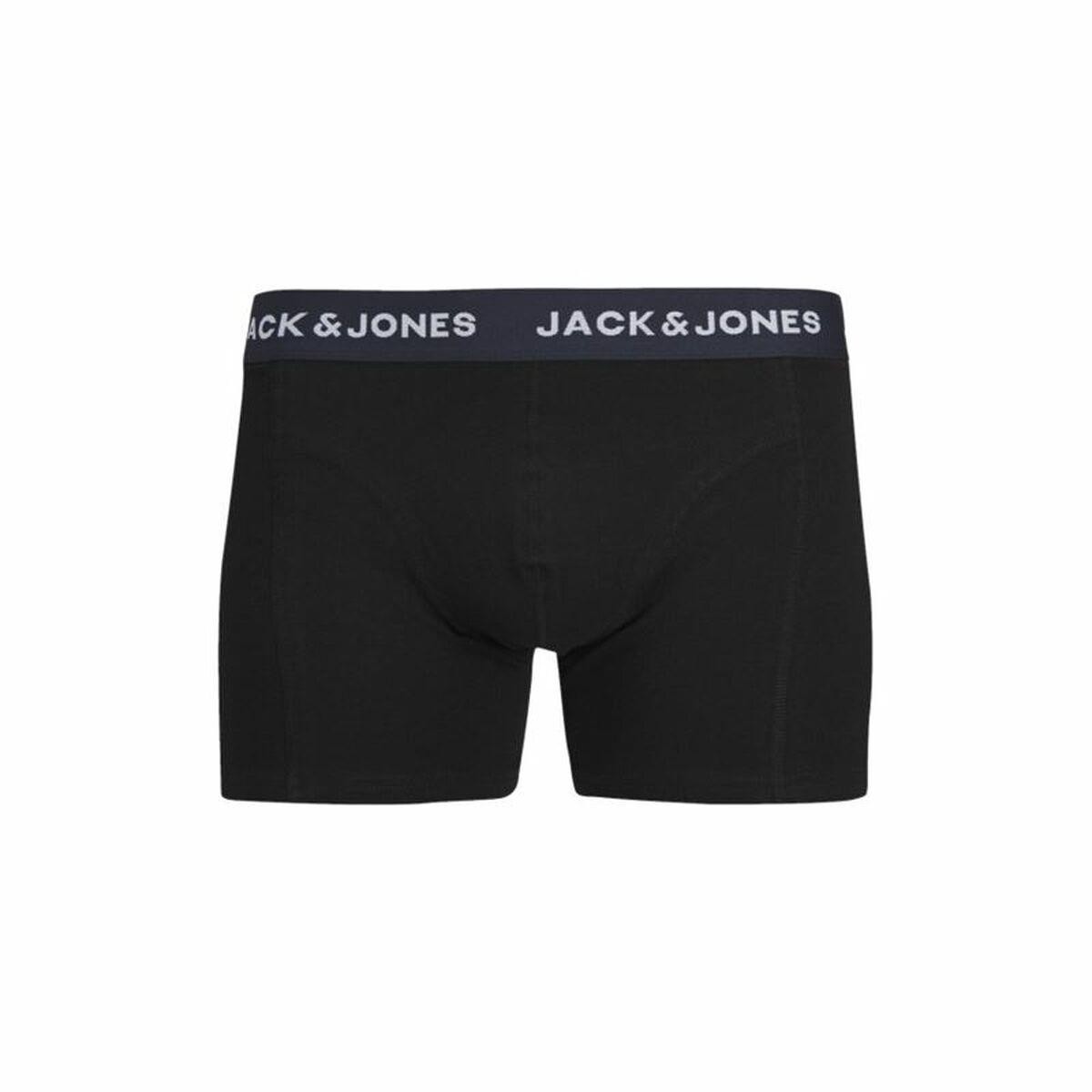 Men's Boxer Shorts Jack & Jones Jacaron Solid Trunks Black-2