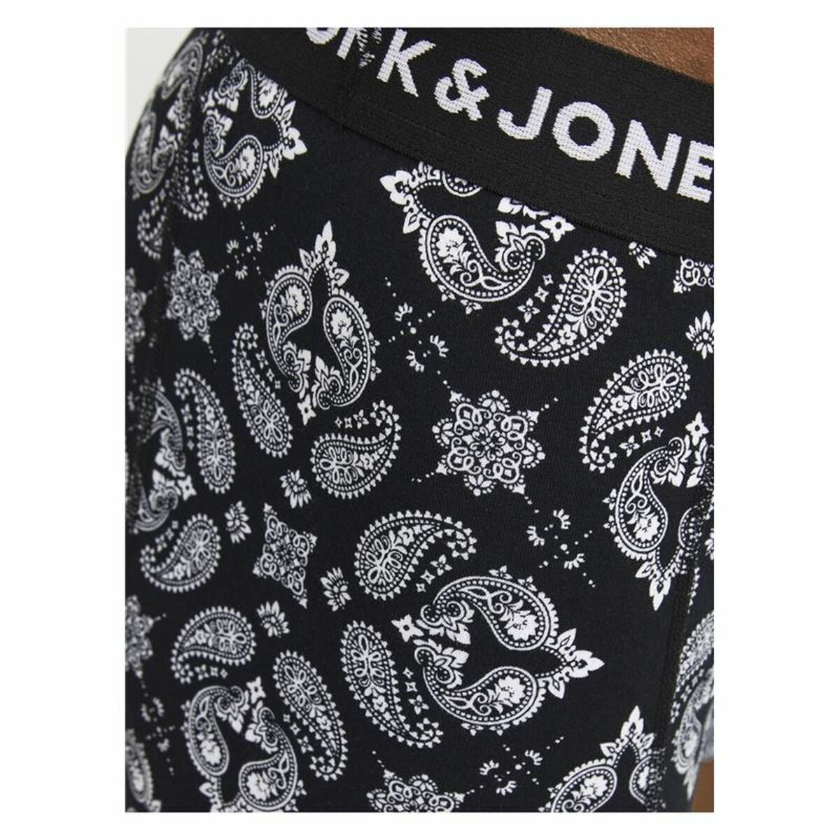 Men's Boxer Shorts Jack & Jones Jacparis Trunks Black-3