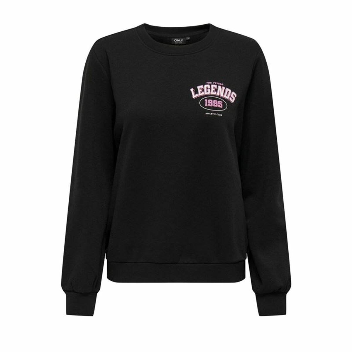 Women’s Sweatshirt without Hood Only Onlkimmie Black-0