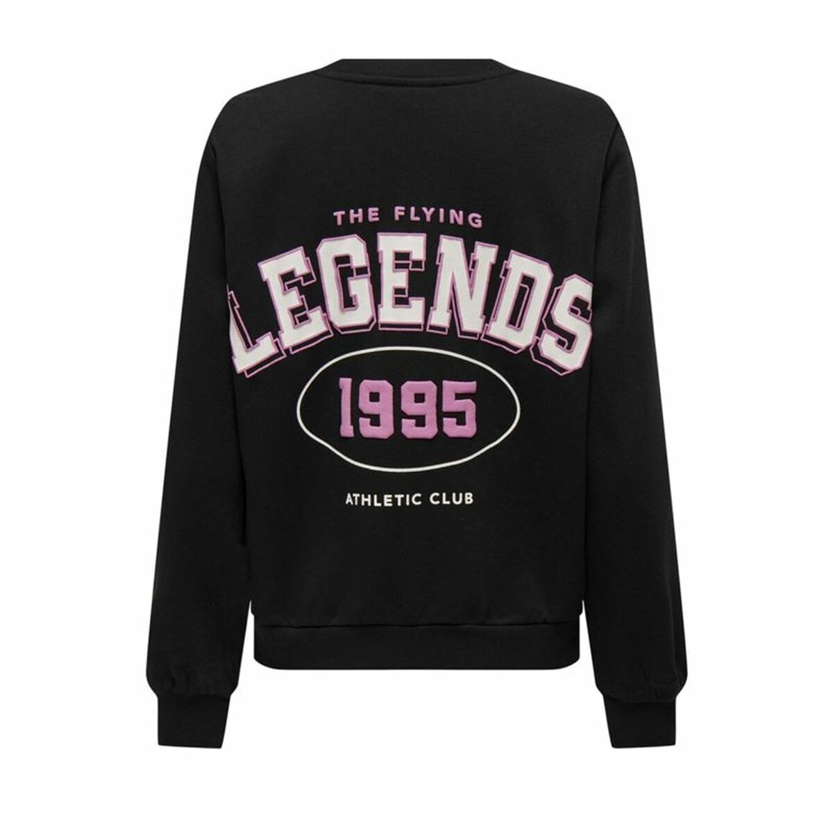 Women’s Sweatshirt without Hood Only Onlkimmie Black-2