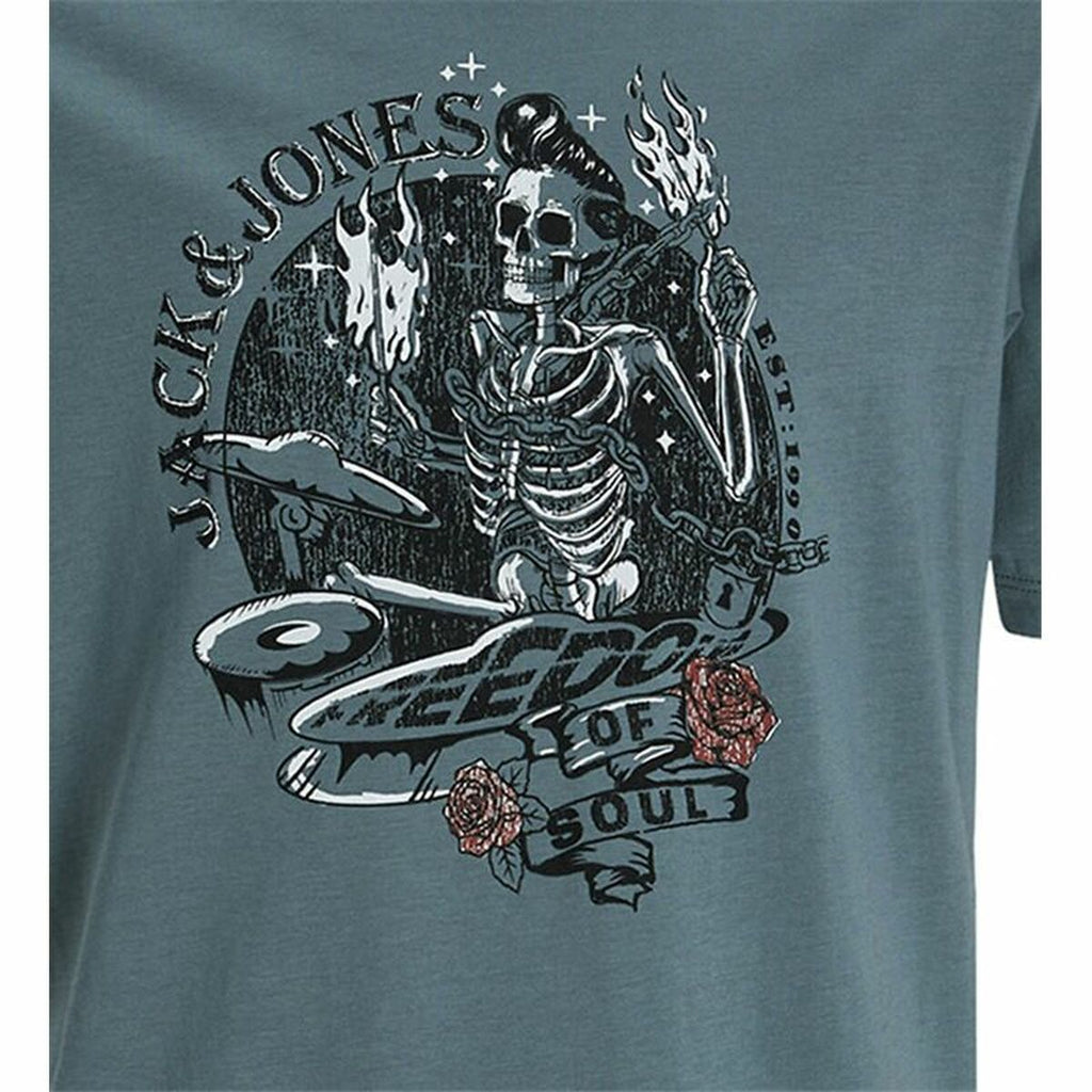 Child's Short Sleeve T-Shirt Jack & Jones skull Rock Crew-1