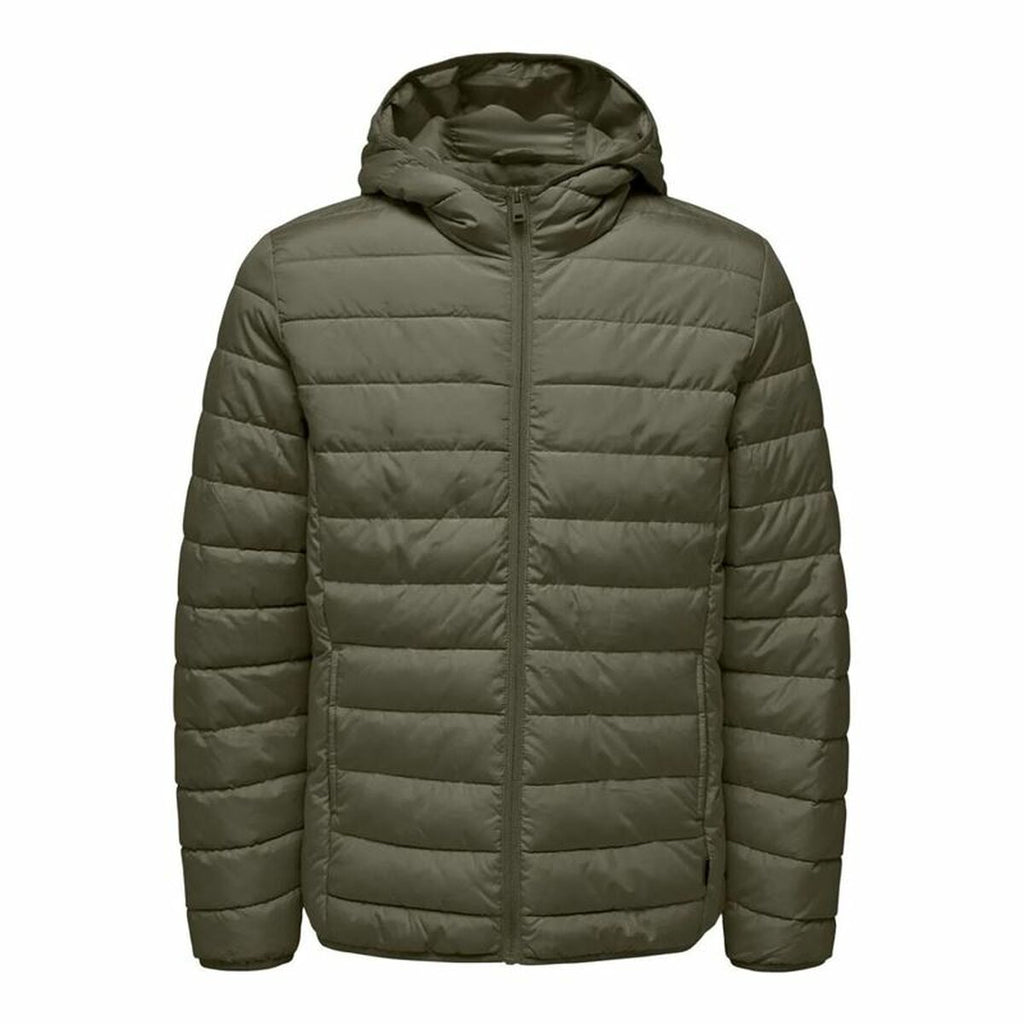 Men's Sports Jacket Only & Sons Onsbrody Quilt Olive-0