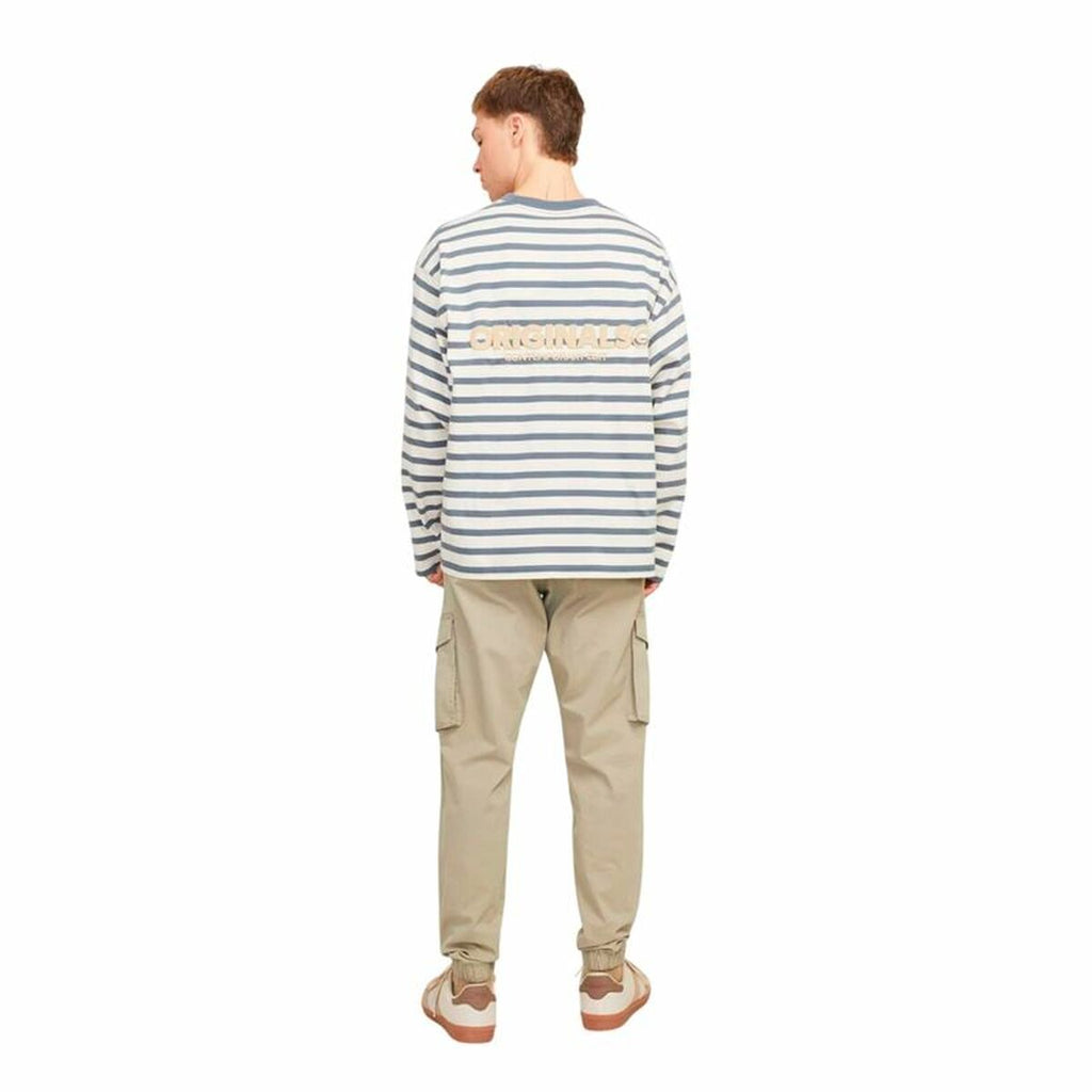 Trousers Jack & Jones Jpstkane Noah Cuffed Cargo-1