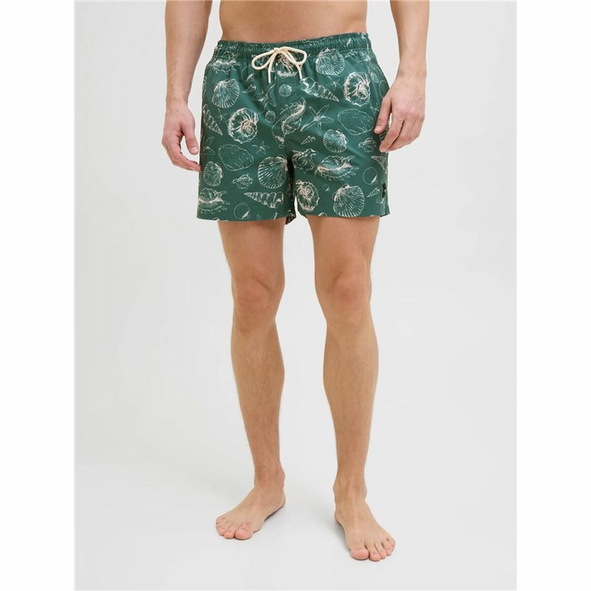 Long Sports Trousers Jack & Jones Olive Men-4