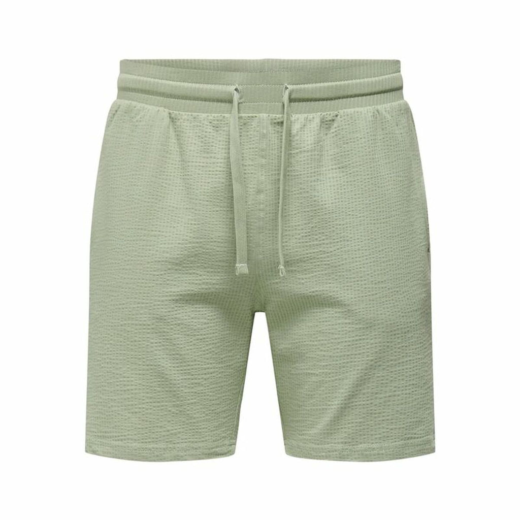 Trousers Only & Sons Onskian Life Reg Seersucker-0