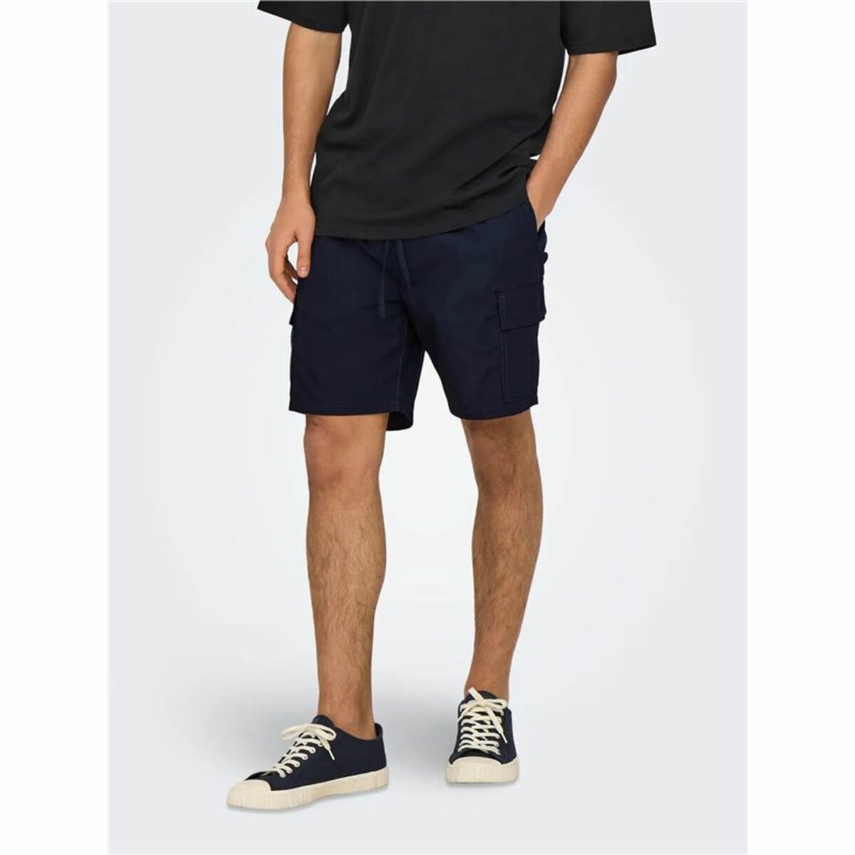 Trousers Only & Sons Onskal Cargo 0287 Blue-4