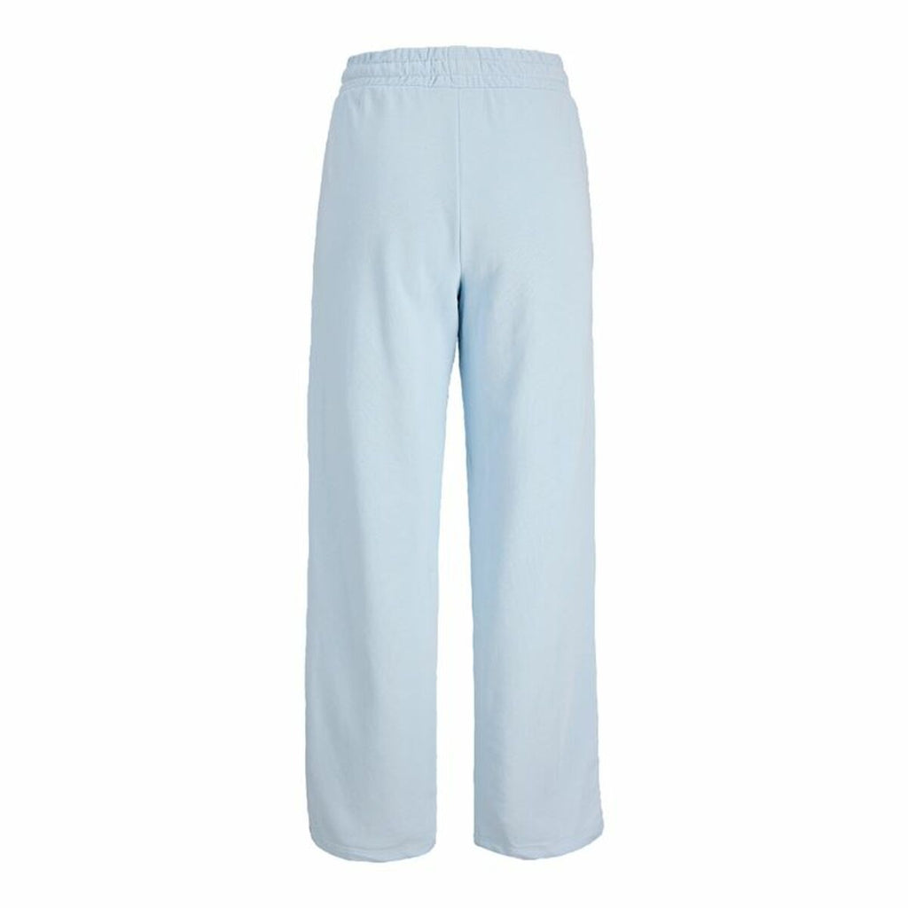 Trousers Jack & Jones Jxalfa Reg Wide Hw Every Light Blue-1