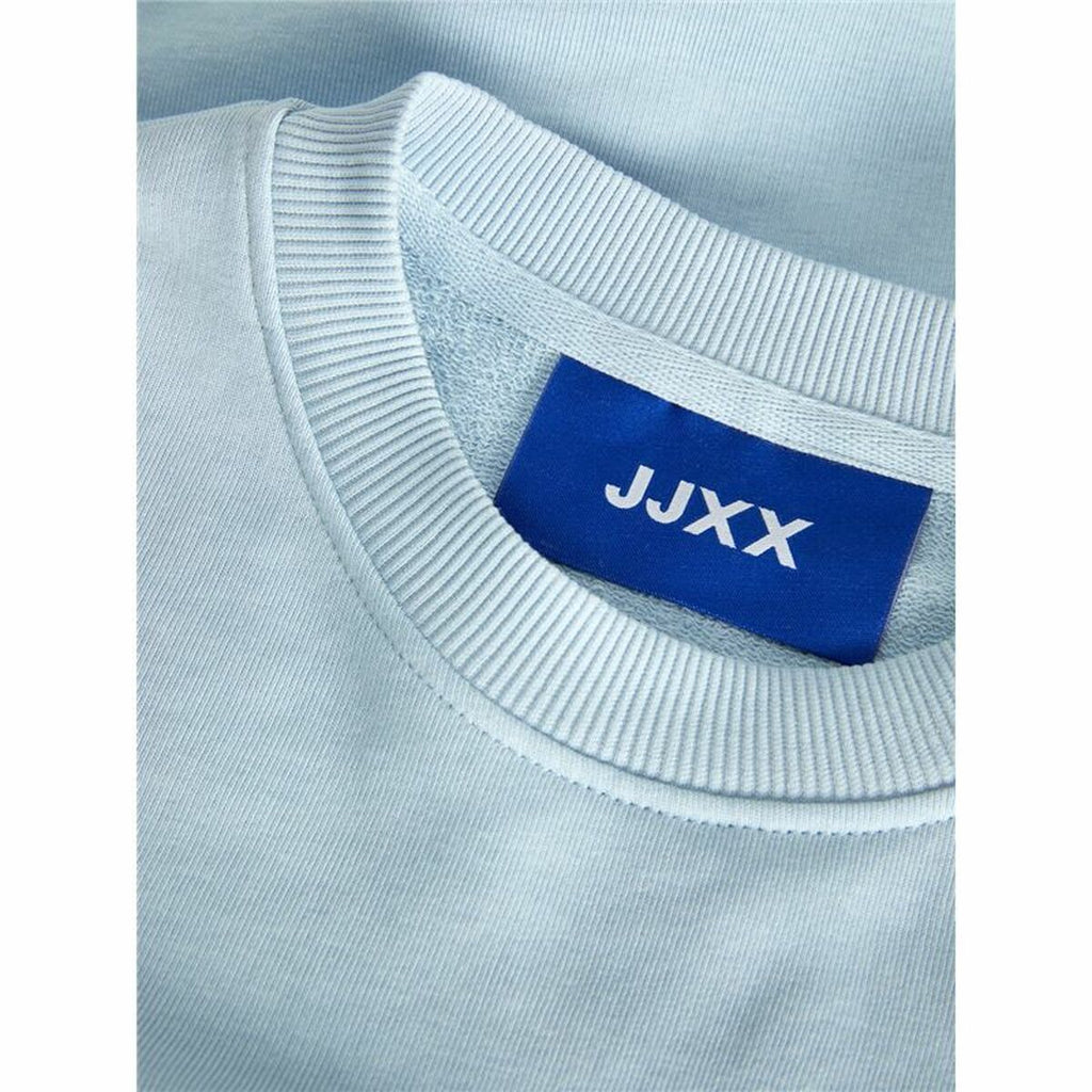Women’s Sweatshirt without Hood Jack & Jones Jxalfa Rlx Lsw Light Blue-2
