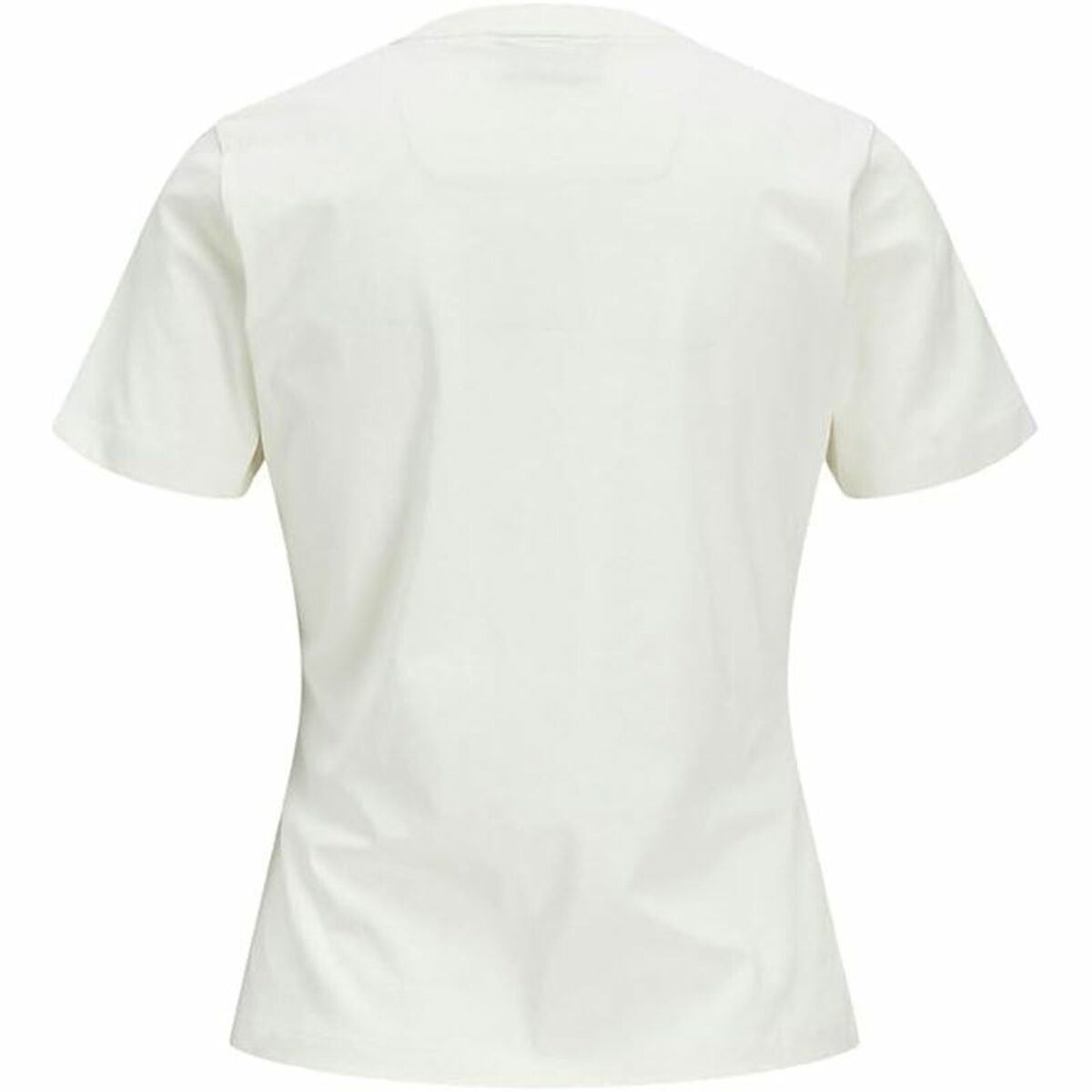 Women’s Short Sleeve T-Shirt Jack & Jones Jxamy Reg Beige-4