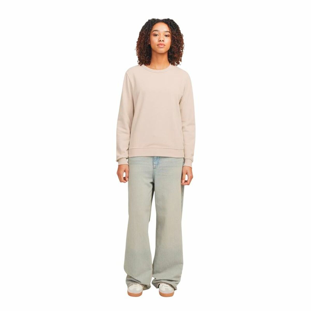 Women’s Sweatshirt without Hood Jack & Jones Jxmadi Reg Ls Crew Swt Noos-3