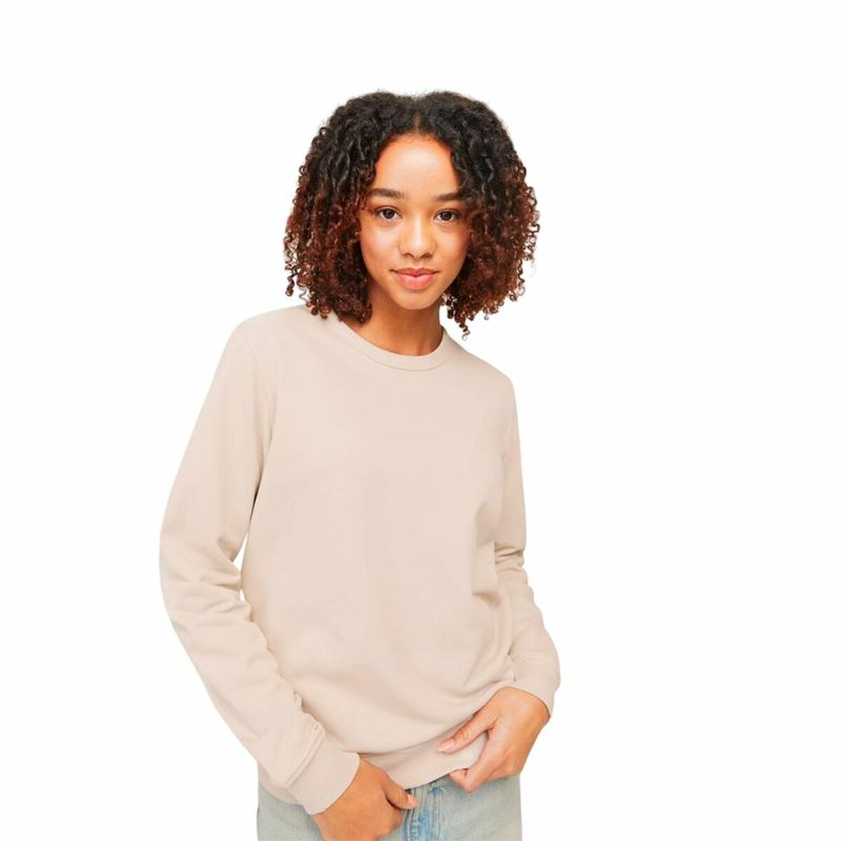 Women’s Sweatshirt without Hood Jack & Jones Jxmadi Reg Ls Crew Swt Noos-2