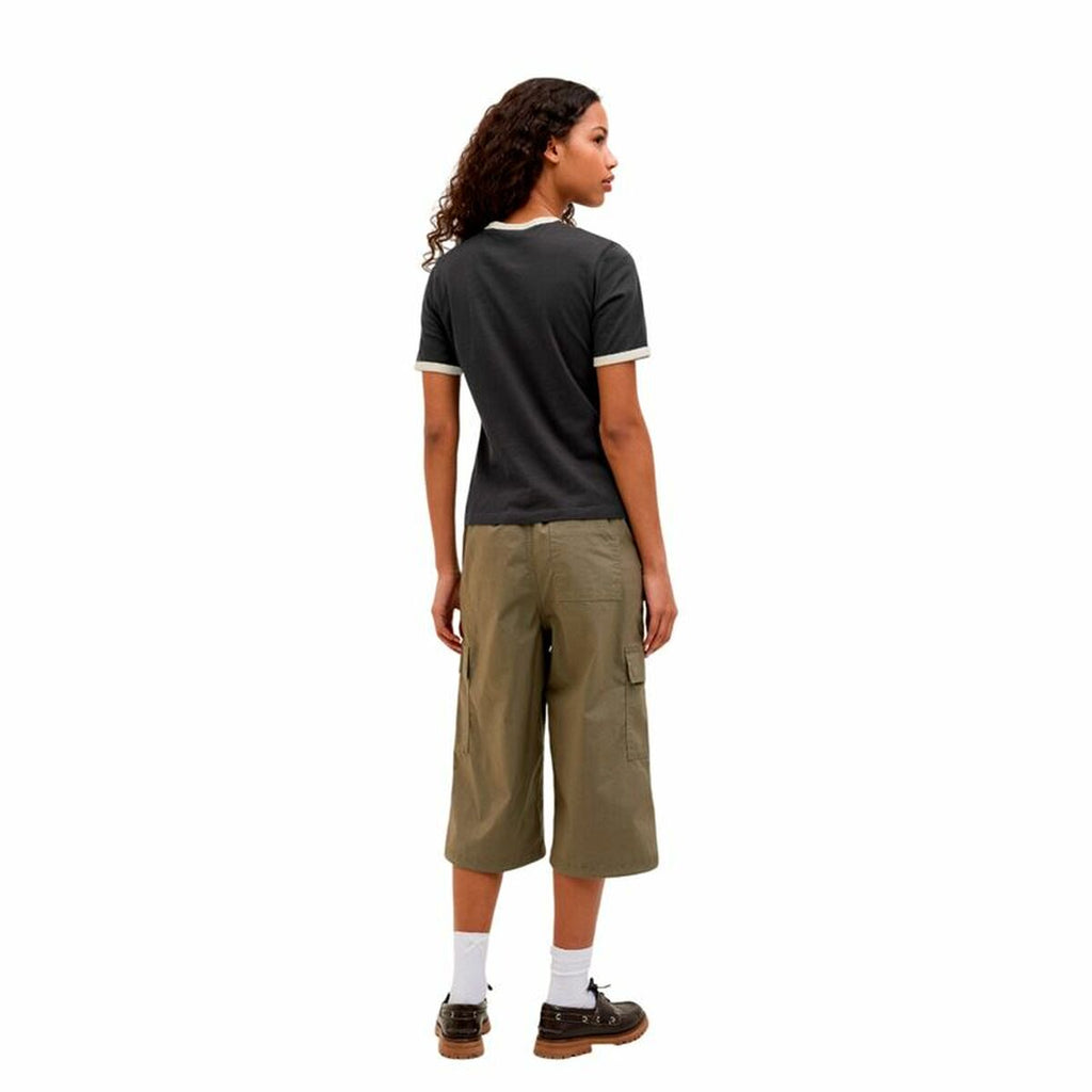 Women’s Short Sleeve T-Shirt Jack & Jones Jxperle Reg Fit Black-2
