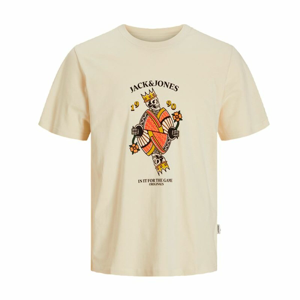 Child's Short Sleeve T-Shirt Jack & Jones Joranatomy Skull Ss Crew Neck-0