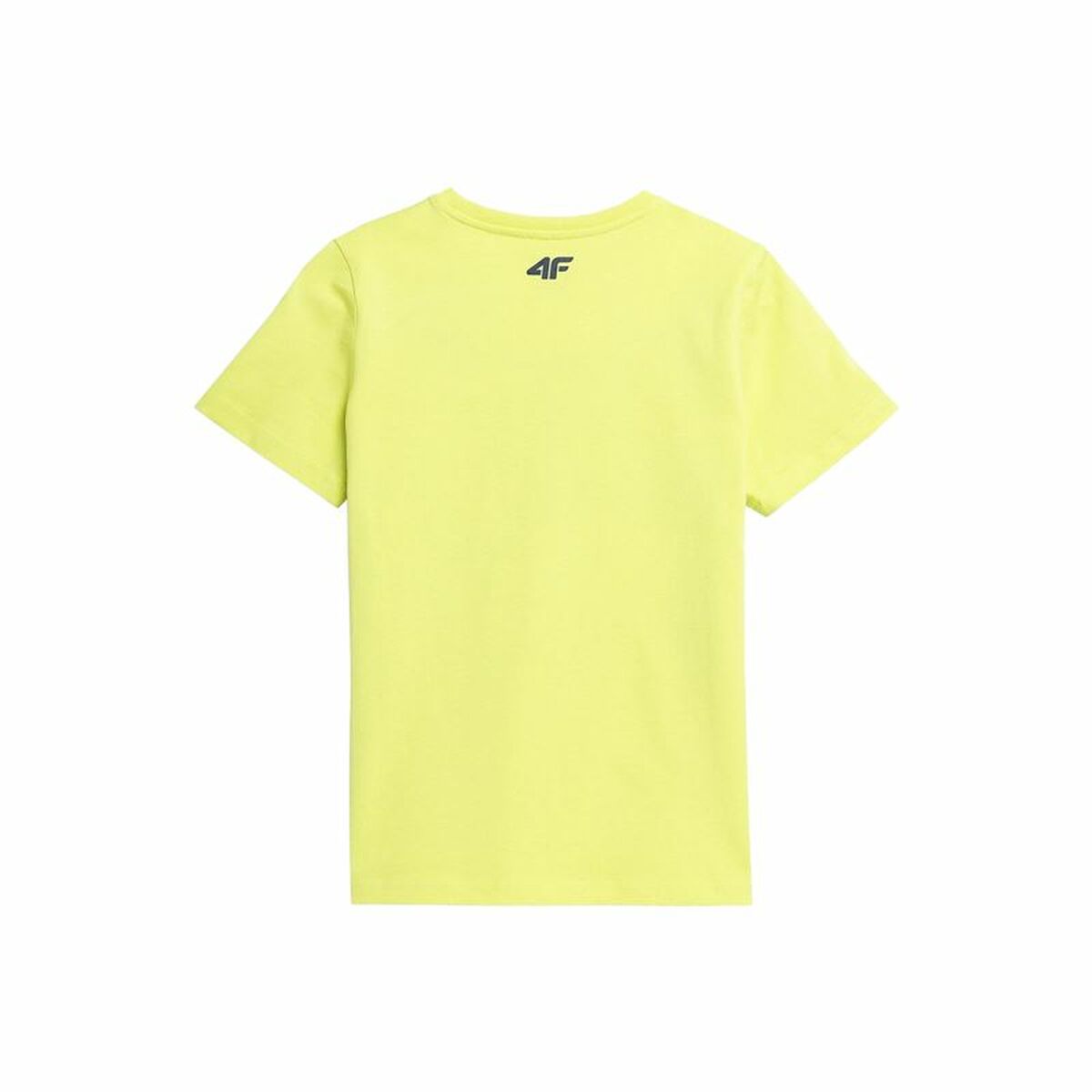 Children’s Short Sleeve T-Shirt 4F JTSM012  Yellow-2