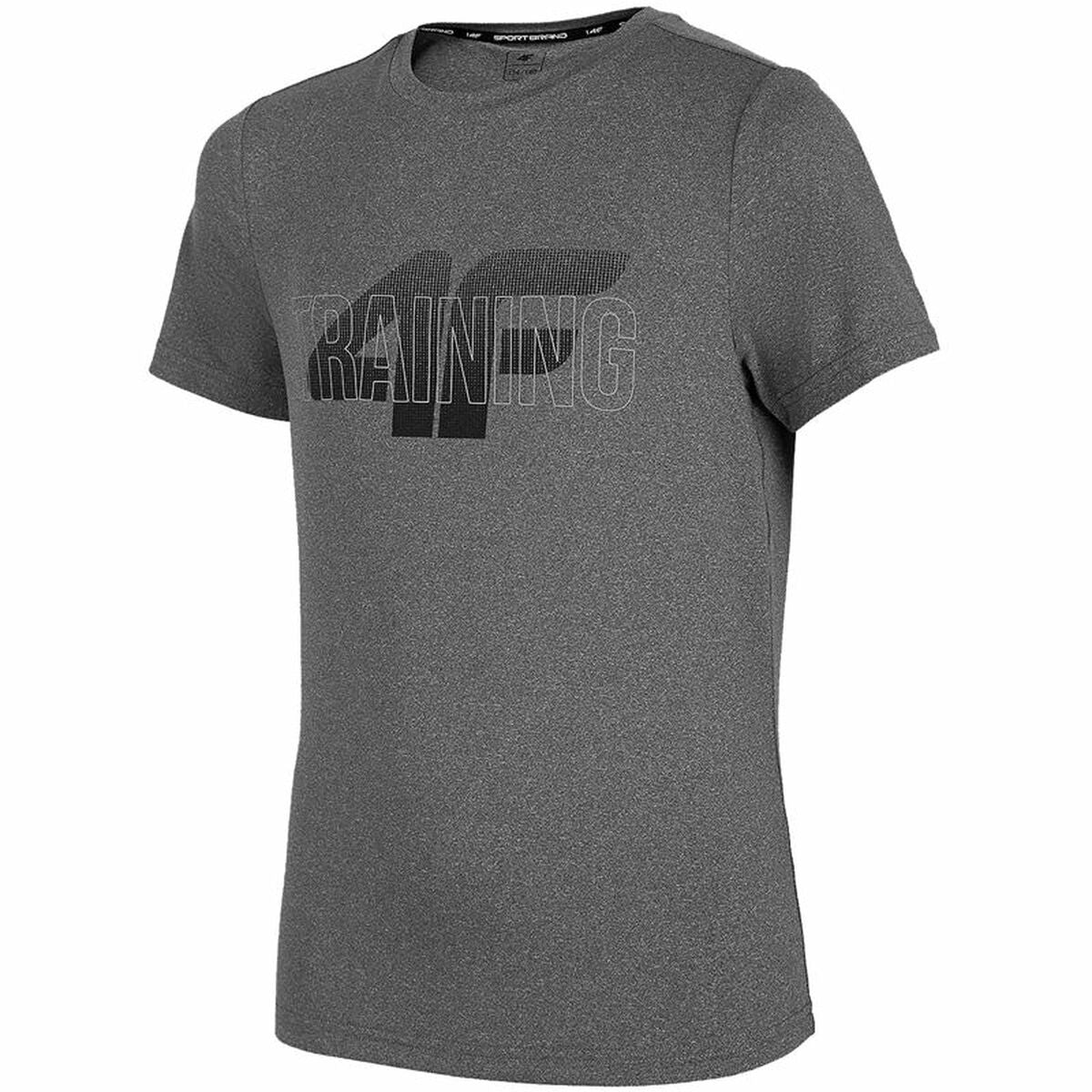 Children’s Short Sleeve T-Shirt 4F JTSMF001  Grey-0