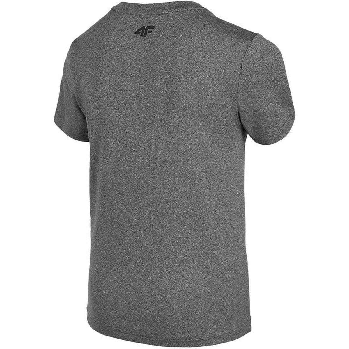 Children’s Short Sleeve T-Shirt 4F JTSMF001  Grey-2