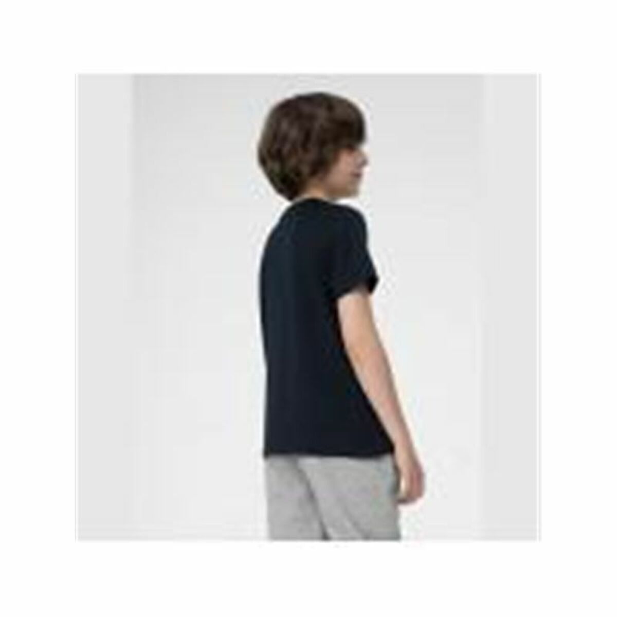 Children’s Short Sleeve T-Shirt 4F M291  Black-2
