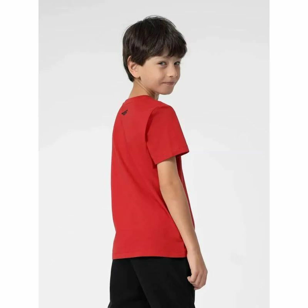 Children’s Short Sleeve T-Shirt 4F M294  Red-2