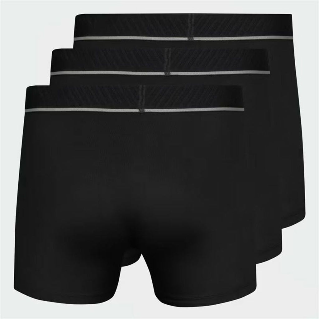 Men's Boxer Shorts Adidas Active Micro Flex Eco Black 3 Units-3