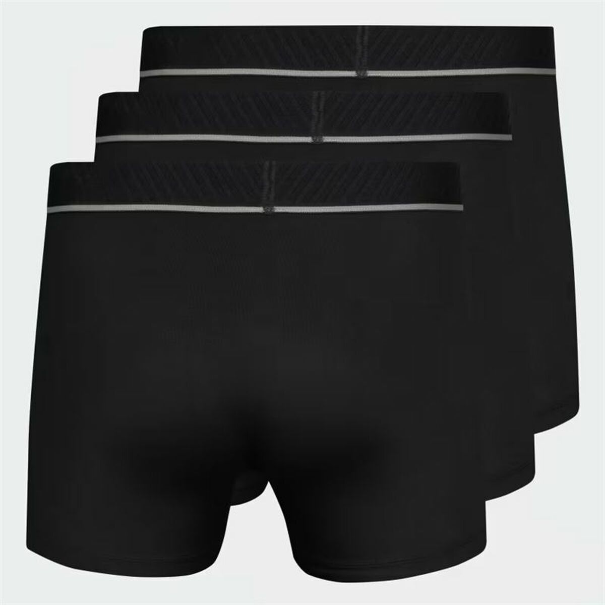 Men's Boxer Shorts Adidas Active Micro Flex Eco Black 3 Units-3