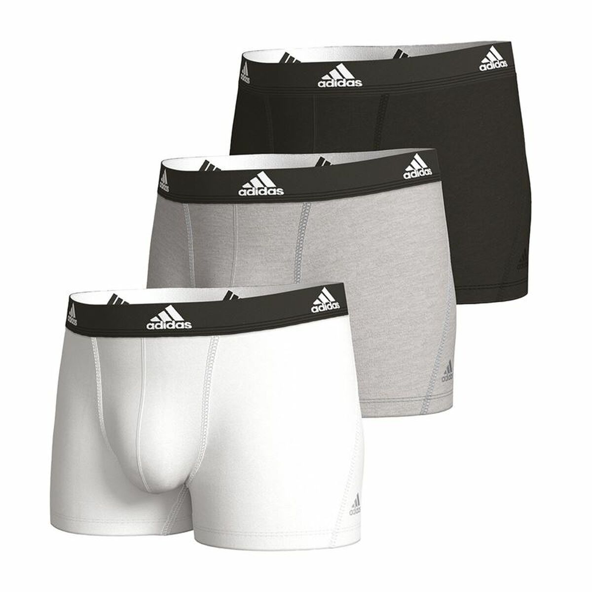 Men's Boxer Shorts Adidas Active Flex 3 Units-0