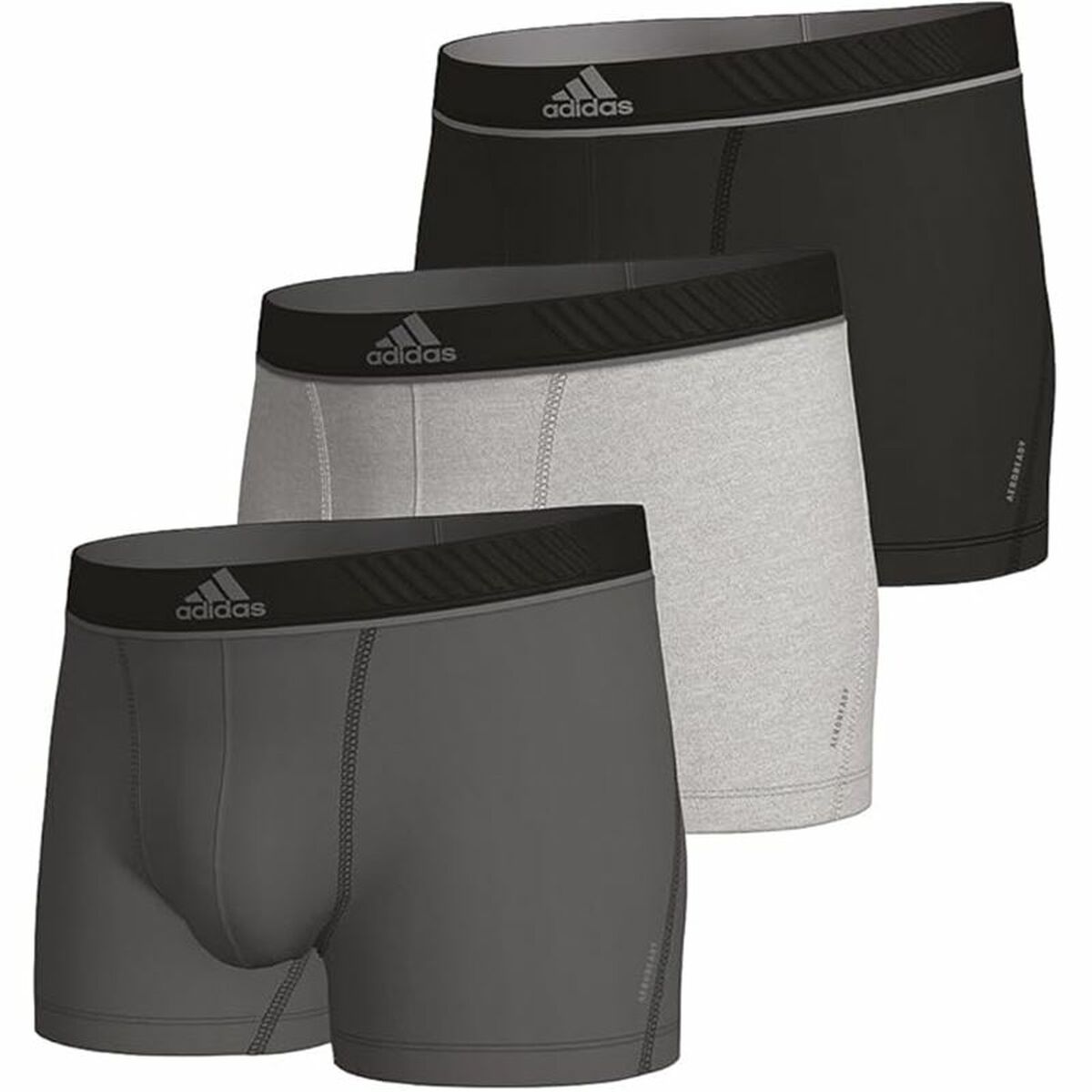 Men's Boxer Shorts Adidas Active Micro Flex Eco 3 Units-0