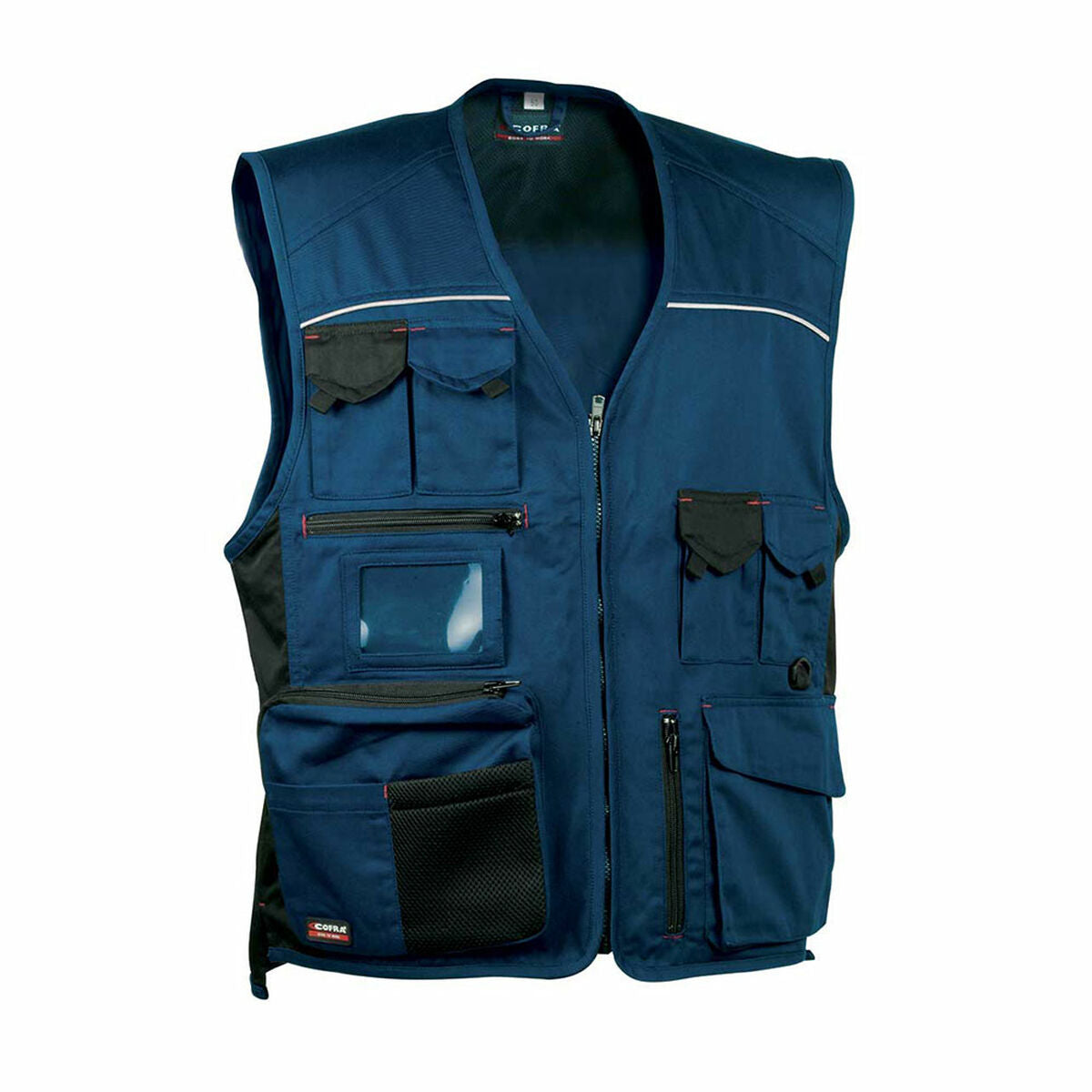 Vest Cofra Expert Black Navy Blue-0