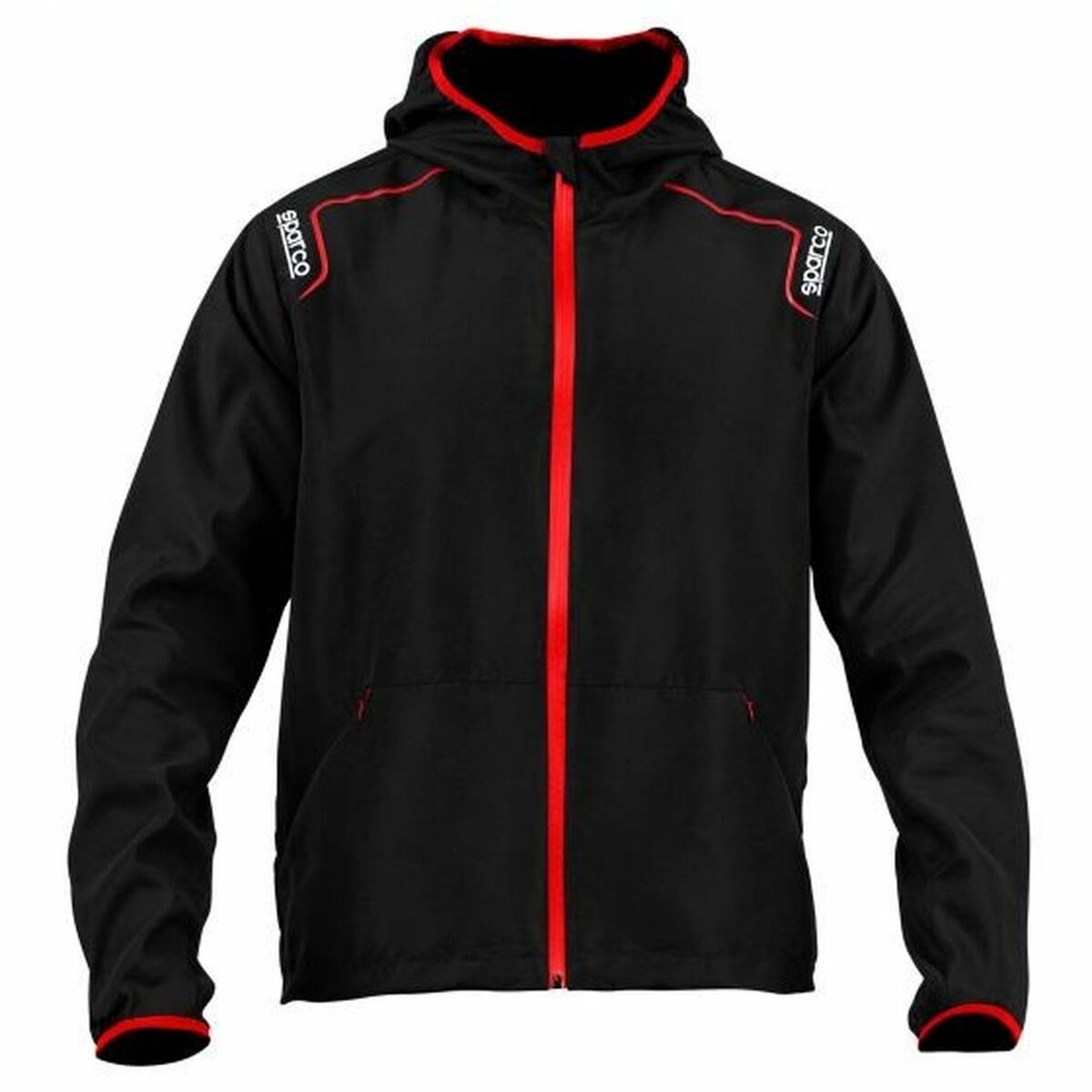 Windcheater Jacket Sparco Black XL-0