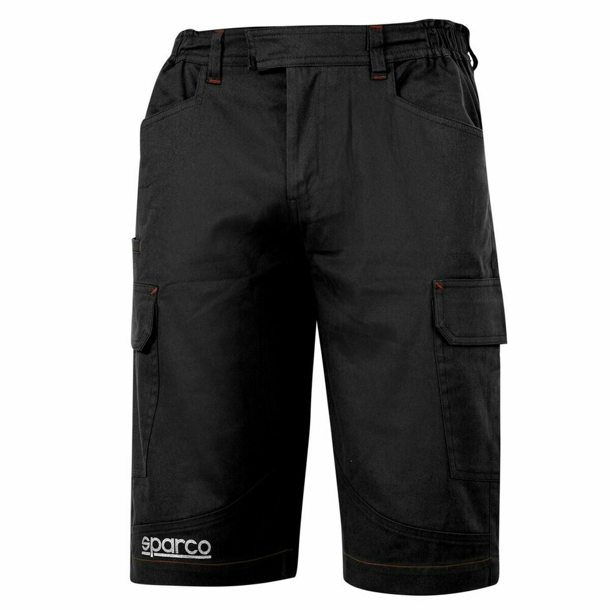 Shorts Sparco Black Elastic-0