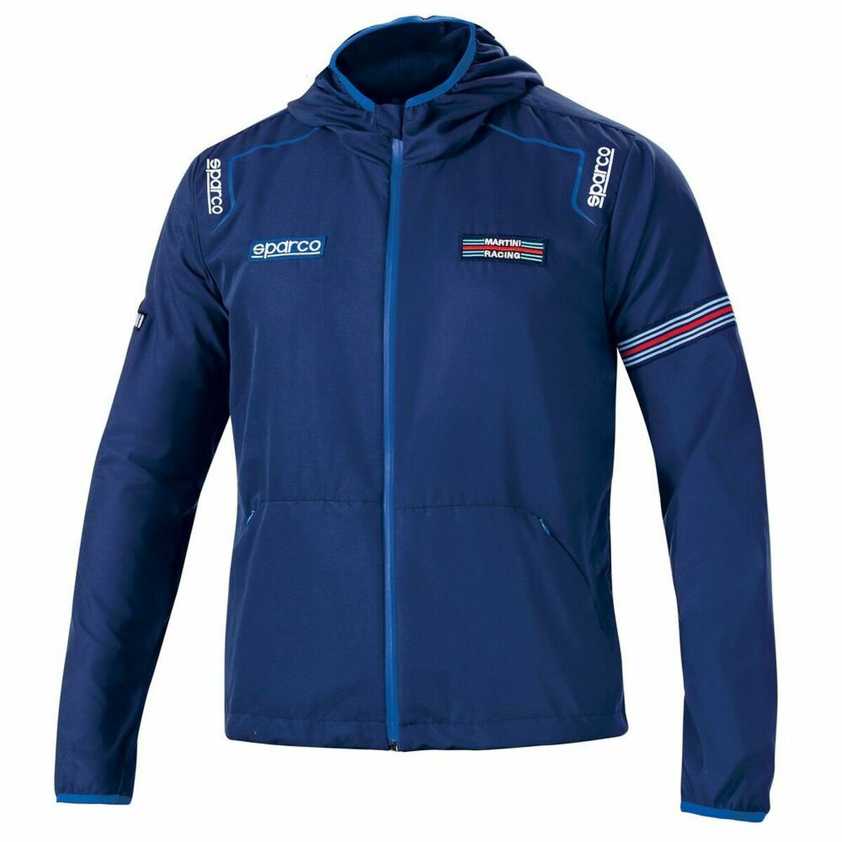Windcheater Jacket Sparco Martini Racing Blue L-0