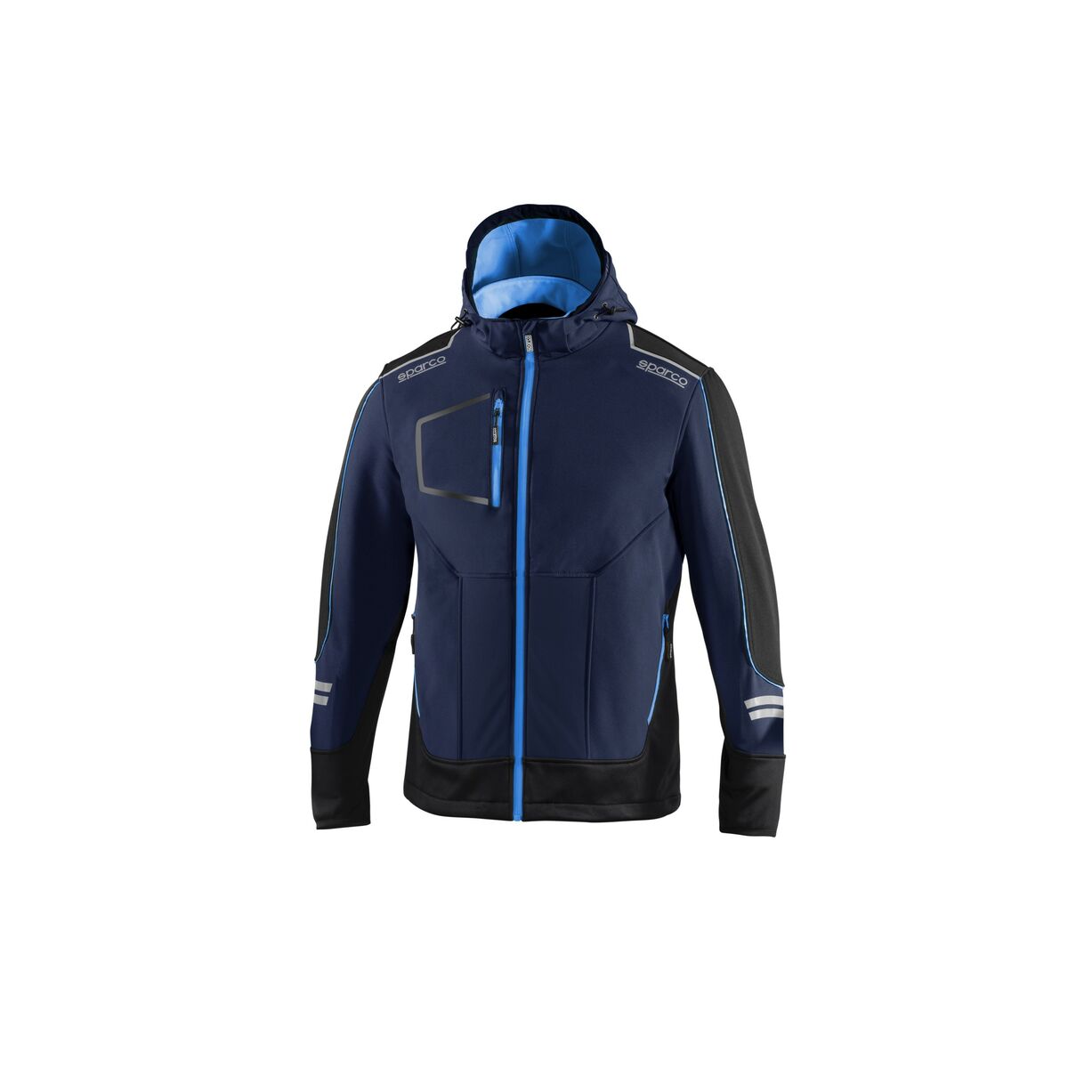 Men's Sports Jacket Sparco Tech TW Blue Dark blue-0