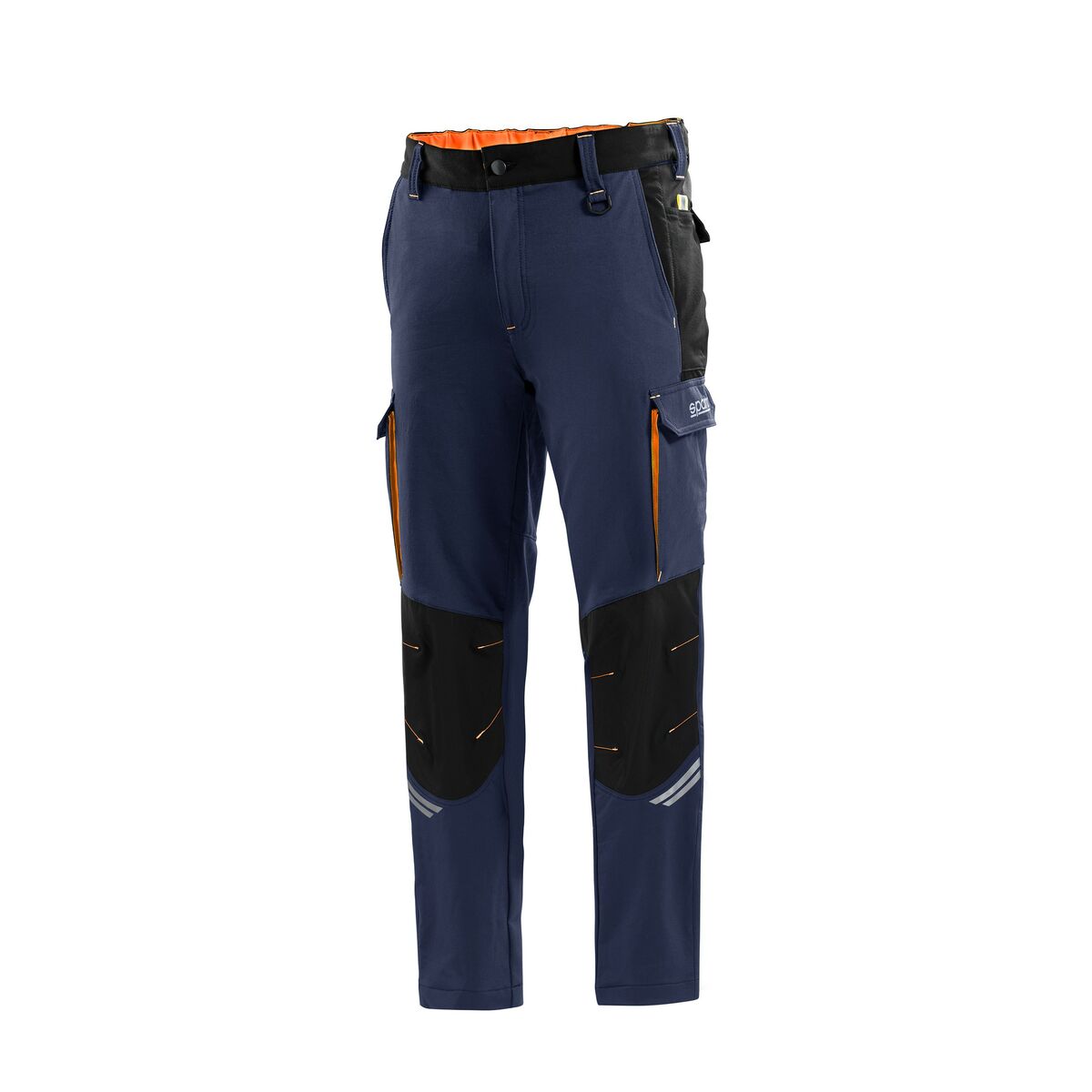 Long Sports Trousers Sparco Tech TW Dark blue Orange-0