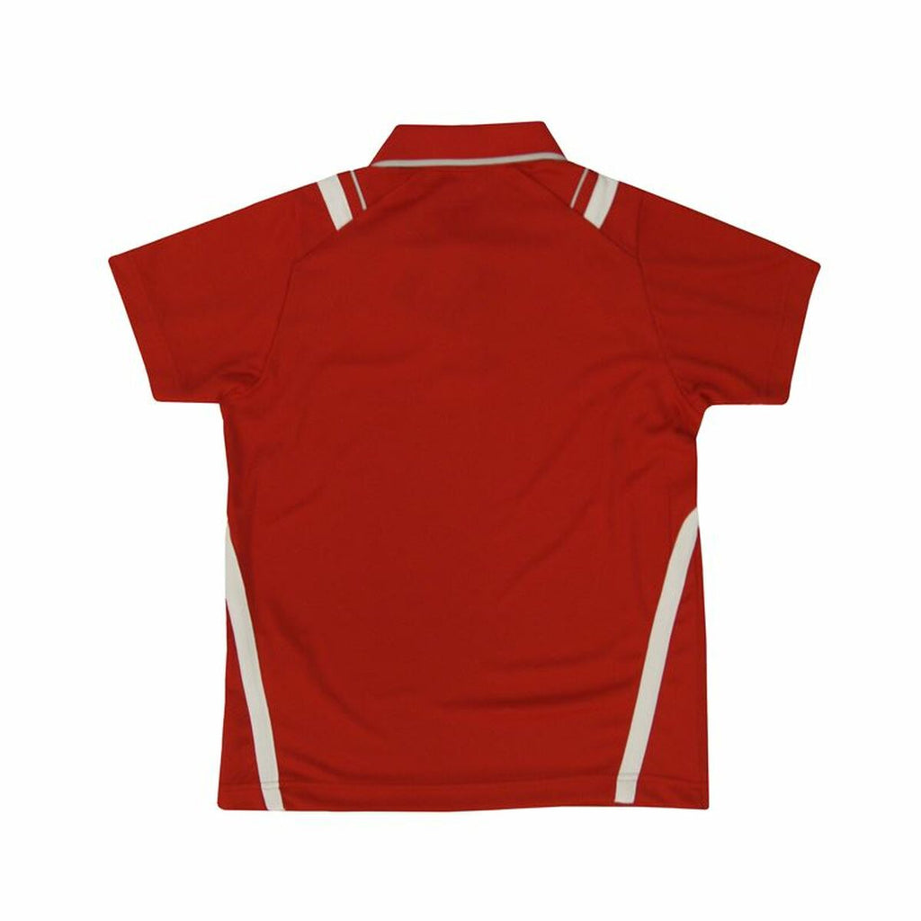 Children’s Short Sleeve Polo Shirt Lotto Attack PL Red-2