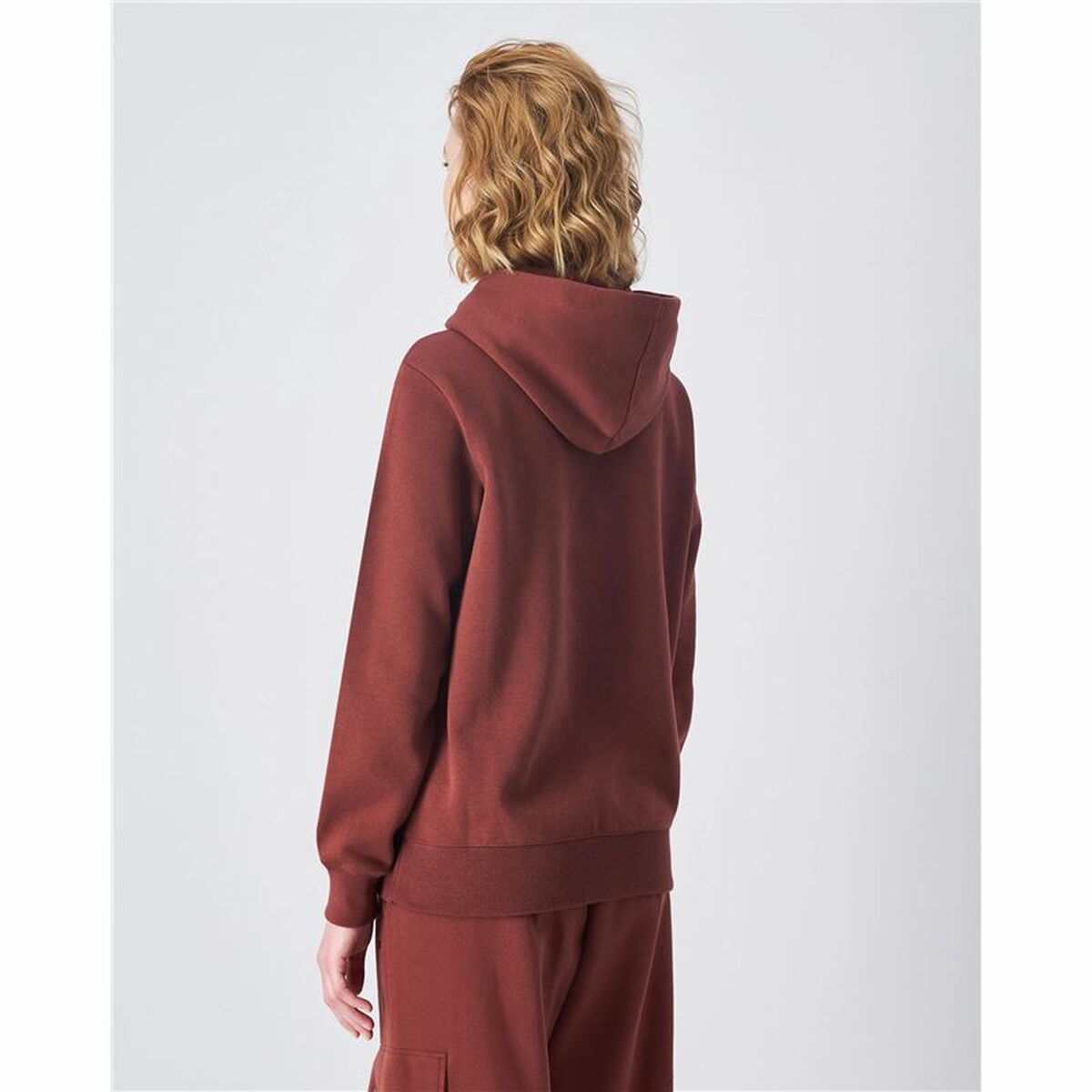 Women’s Hoodie Champion Brown-2
