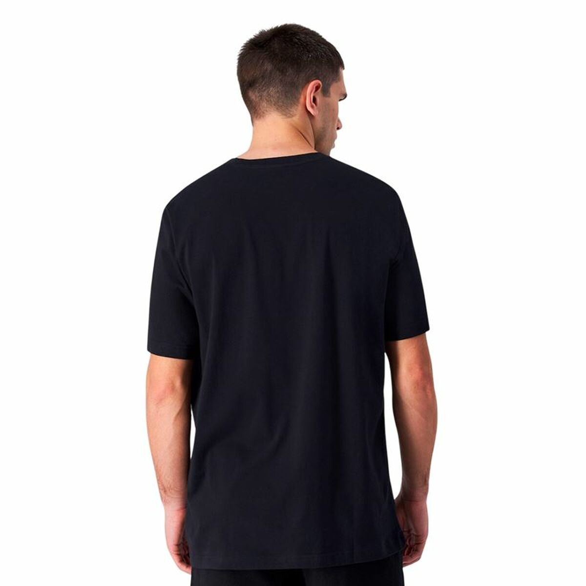 Men’s Short Sleeve T-Shirt Champion Champion Crewneck Black-2