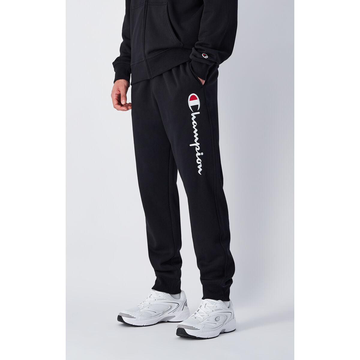 Trousers Champion RIB CUFF PANTS 220293 NBK Black-1