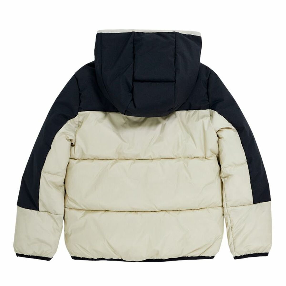 Men's Sports Jacket Champion Hooded Beige-2
